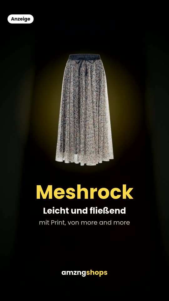 Meshrock mit Print